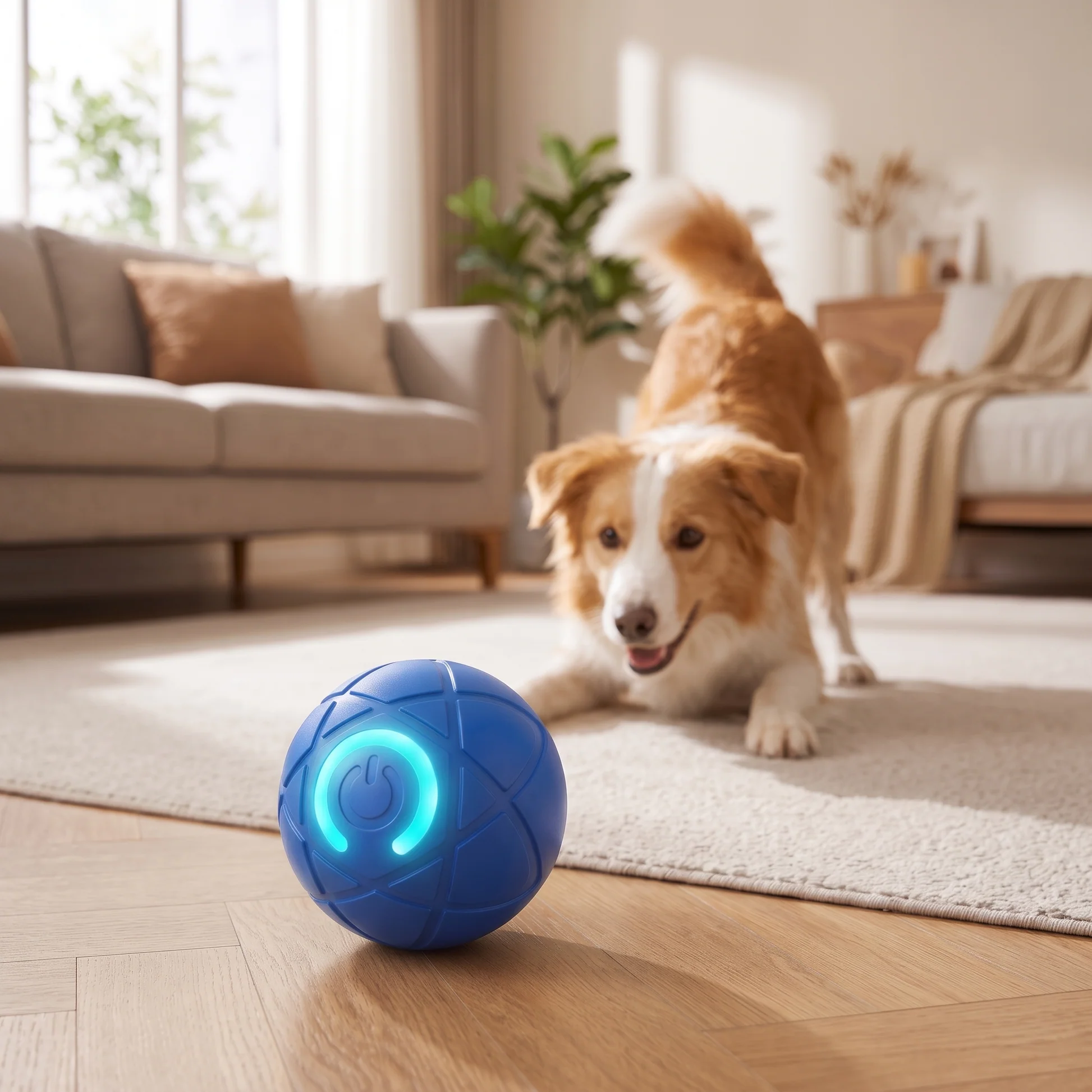 🔥Last day 50% OFF-Self-Moving Interactive Dog Ball –Rechargeable Pet ...